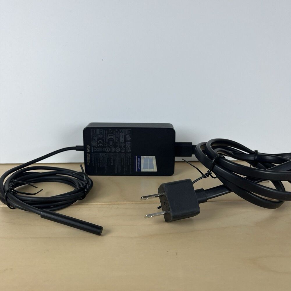 Genuine 65W Microsoft Surface Pro Book 1 2 3 4 5 6 7 X Adapter Charger 1706